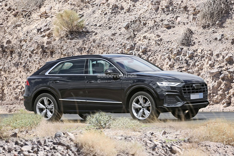 Đây là Audi Q8 - đối thủ của BMW X6 vừa lộ diện khi chạy thử